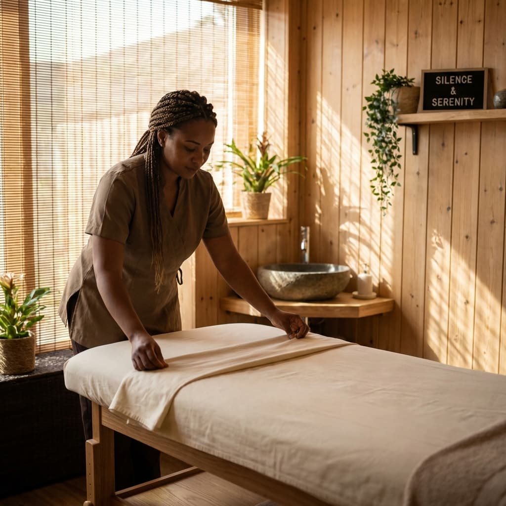 Massage Therapist & Wellness using Booka